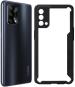 CarryWrap Back Cover for Vivo Y20G 2021 (Black, Transparent, Shock Proof, Pack of: 1)
