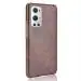 EXCLESIOR Oneplus 9 Pro Brown Shockproof, Solid Grip, PU leather Back Cover