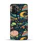 YAPZONE Planets Aliens Doodle |Designer Printed Hard Back Cover for Oppo A76 4G Premium & Attractive Case for Your Smartphone