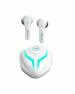 Wings Phantom 260 Earbuds with Game Mode Bluetooth Gaming Headset (White, True Wireless)