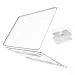 Hasthip Crystal Clear Laptop Cover For Macbook Air M2 Case Compatible With Waterproof Protector Hard And Back