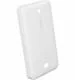 Imbi White Plastic Back Panel For Nokia Asha 501
