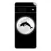 GADGETSWRAP Printed Vinyl Skin Sticker for Google Pixel 7 - Moon Dolphin