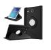 S-Hardline Samsung Galaxy Tab E 9.6 T561 Black Leather Shockproof 360 Degree Rotate Flip Cover