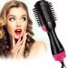 FRESTYQUE 1000 Watts One Step Hair Dryer and Volumizer, Hot Air Brush, 3 in1 Styling Brush Styler