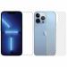 Kite Digital iPhone 13 Pro Max Back Screen Protective Film Carbon Fiber Skin Transparent Sticker + Transparent Tempered Glass Screen Protector with Full Screen Coverage [Except Edges]