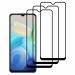 Kite Digital Vivo Y55 (5G) (Black) Tempered Glass Screen Protector with Edge to Edge Coverage and Easy Installation Kit (Pack of 3)