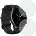 Toppings Watch Screen Protector Anti-Bubble and Anti-Fingerprint PET Film 0.12mm Thickness Screen Guard for Amazfit GTR 2 New Version Pack of 2