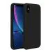 LIRAMARK Liquid Silicone Soft Back Cover Case for Apple iPhone X/XS (Black)