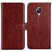 TRIFTY Brown Leather Shock Proof Flip Case Back Cover for OnePlus 3T/1+3T|MOBILE COVER|COVER|BACK COVER|MOBILE CASE|FLIP COVER