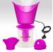 Healthgenie Steam Vaporizer, 3 in 1 Facial Steamer & Inhaler For Cold, Cough & Sinus| (Pink)