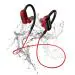 KIMTOK Wireless Sports Earphones Neckband w/Mic IPX5 Waterproof HD Stereo.