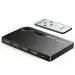 UGREEN 40234 3*1 4k Hdmi Switcher With IR Wireless Remote Support 1080P 3D(Black)
