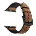 LIDDU Leather Smart Watch Strap for Apple WatchiWatch Series SE, 6, 5, 4, 3, 2, 1 (Light Brown)