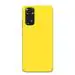 MobiEra Redmi Note 11 Plain Yellow Color Design Plastic Hard Case Cover