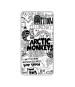 Casotec Arctic Monkeys Pattern Design Printed Silicon Soft TPU Back Case Cover for Intex Aqua Life 2