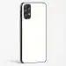 Mamani Samsung Galaxy A52 White Glass and Silicon Shock Proof and Dual Protection Mobile Back Cover with Lanyard 7.5 x 1 x 16