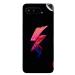 GADGETSWRAP Printed Vinyl Skin Sticker for Asus Rog Phone 5 - Lightning Logo
