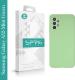 Sprig Liquid Silicone Green Back Cover For Samsung Galaxy A32, Galaxy A32
