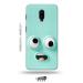Tweakymod Printed Funny FAce Emoji Back Cover For OnePlus 6T