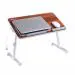 Portronics My buddy plus Adjustable Laptop cooling Table (Brown)