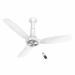 Havells Inox underlight BLDC 1200mm Ceiling Fan | Remote Controlled, Smart Fan, IoT Enabled, Alexa & Google Home Compatible | 5 Star Rated, 2 Year Warranty | (Pack of 1, Pearl White)