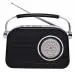 Pagaria Retro FM AM SW Portable Radio With Bluetooth And Usb