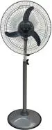 DIGISMART High Speed Mark-2 Bullet Farata Fan 400 mm Energy Saving 3 Blade Pedestal Fan  (grey, Pack of 1)