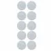 Purely Water Filter Cartridge 10 Pcs Antiscalant Goli for RO Water Purifier Filter or Aquarium Filters | White | 5x5x5 Cm