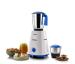 Usha MG3750, 500W, Mixer Grinder with 2 SS Jars|100% Copper Motor, White & Blue