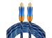 Microware Digital Optical Audio Cable for Home Theater/Sound Bar/TV/PS4/Xbox/Playstation, Blue