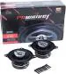 Rewaive high performance 3 way 4 inch coaxial car speakers with inbuilt PEI car tweeter and HOP woffer 500W pair