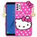 Clickaway Infotech Samsung Galaxy M33 5G Premium Soft Touch Girls/Women Most Like Favourite Hello Kitty Back Case Cover