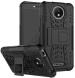 Leyon Black Plastic Back Cover For Motorola Moto C Plus