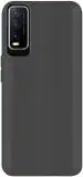 BINTAGE Back Cover for Vivo V2029 / Vivo Y20 (Black, Flexible, Pack of: 1)
