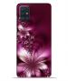 Bhai Cover Samsung Galaxy A51 Multicolor Poly Carbonate 3D Printed Abstract Flower Maroon Color Mobile Phone Back Cover Case