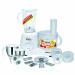Inalsa, Wonder Maxie Plus V2, 800W Food Processor with Blender Jar, Dry Grinding Jar, Chutney Jar, 11 Accessories, White