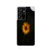 GADGETSWRAP Printed Vinyl Skin Sticker for Samsung Galaxy S21 Ultra - yellow sunflower in bloom