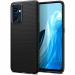 Spigen Liquid Air Matte Black Thermoplastic Polyurethane Back Cover Case Compatible with OPPO Find X5 Lite and Reno7 5G 16.06 x 0.78 x 7.32 cm