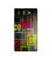 Casotec Stamps on Wooden Texture Design Printed Silicon Soft TPU Back Case Cover for Panasonic P66 Mega