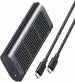 UGREEN 80554, M.2 NVMe PCIe SSD External Enclosure Adapter 20Gbps USB C 3.2 Gen 2x2 (Black)