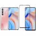 Kite Digital Oppo Reno 4 Pro Transparent Bumper Shock Proof Corner Soft TPU Silicone Flexible Back Case Cover + Transparent Tempered Glass Screen Protector