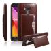 EXCLESIOR Asus ZenFone 2 Laser ZE550KL Brown Shockproof, Card Slot, Kickstand, Leather Back Cover