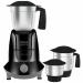 INALSA MaxxBlend 750W Mixer Grinder with 3 Stainless Steel Jars, Black/ Grey