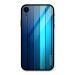 COVERS CART - Blue Hues Glass Back Case for iPhone XR