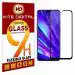 Kite Digital Oppo REALME 5 PRO Black 5D/6D/11D Premium Tempered Glass Screen Protector Slim 9H Hard 2.5D (Pack of 2)
