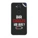 GADGETSWRAP Printed Vinyl Skin Sticker for Nokia 8.1 - charger-hai-kya