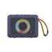 RD B-85 Calling Bluetooth Speaker | Stereo 5 Watt Upto 6 Hours Play-Time Portable Speaker | RGB LED Light, HD in-Built Mic, IPX4 Splash Proof | Bluetooth v5.0, USB, SD Card | 6 Months Warranty | Blue