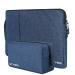 Stysol Blue Denim Laptop Sleeve Cover Bag For 16, 15, 15.6 Inch Macbook, Lenovo, Dell, Surface Pro,Asus, Hp, Acer (Set Of 2)