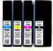Dubaria Black Plus Tri Color Ink Cartridge Compatible for Canon PGI 2700 XL (Pack of 4)